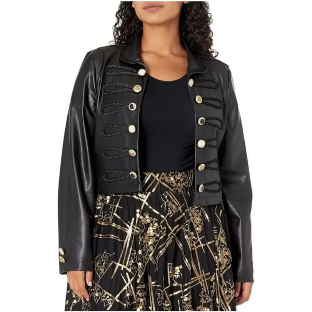 MAKING THE CUT Women's Elegant Black‎ and Gold maxi Skirts size S